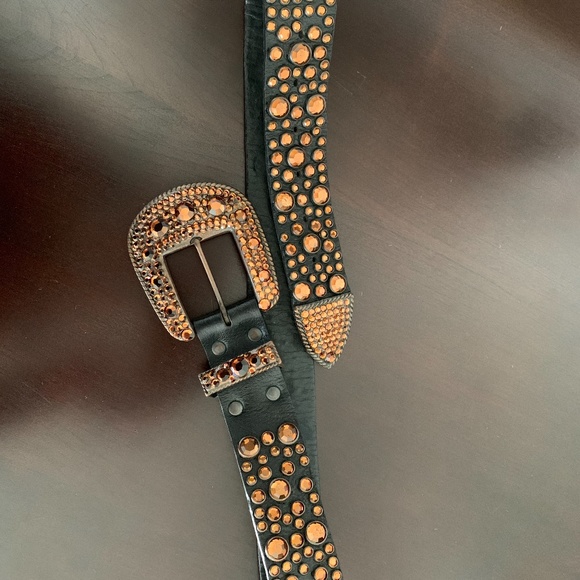 Michael Morrison MX Swarovski crystal belt